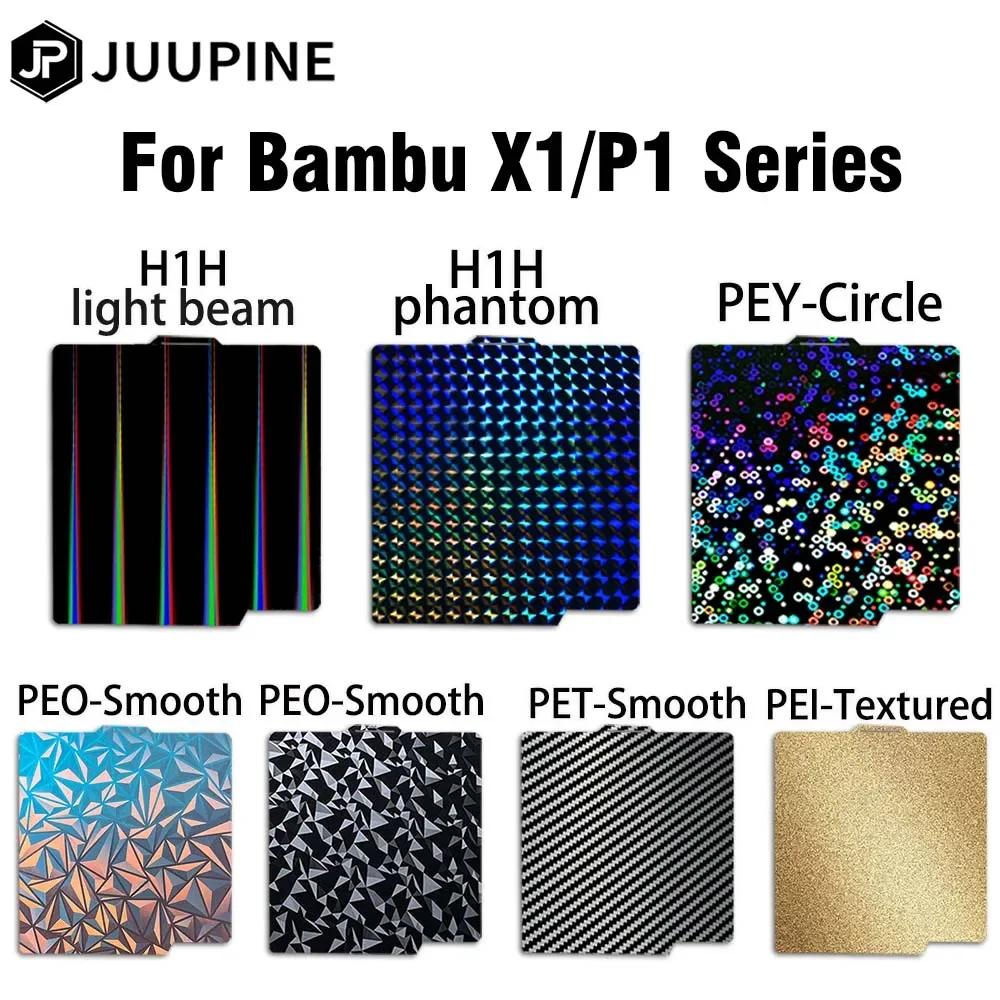 Juupine Bambu Lab P1P  ÷Ʈ x1  Pei ö ƿ 257x257mm ε巯 Peo Ʈ, Bamblab P1S X1C  Peo ÷Ʈ